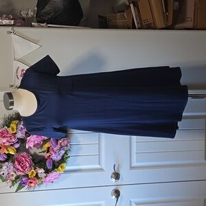 Lularoe hi-lo dress - navy blue